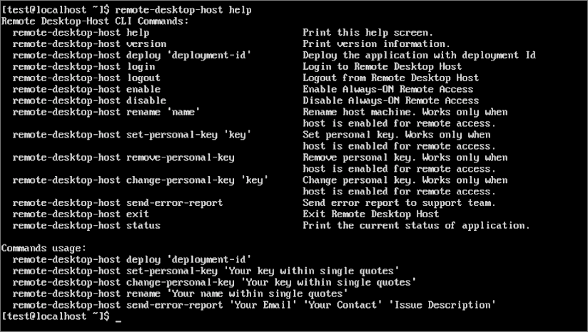 Remote Desktop