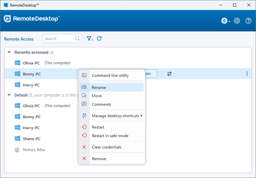 Remote Desktop