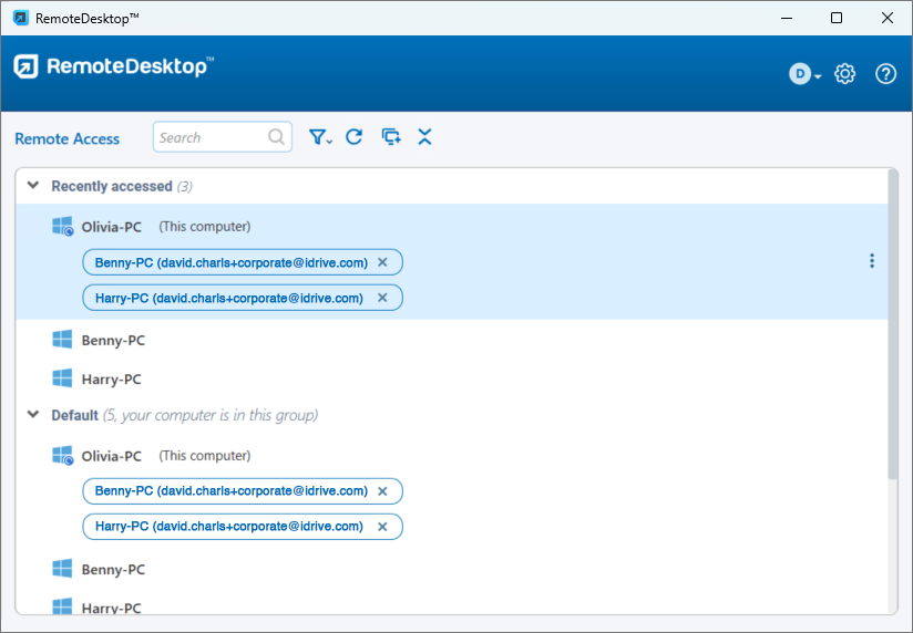 Connect to active session
